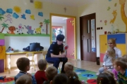 Wizyta policjantki